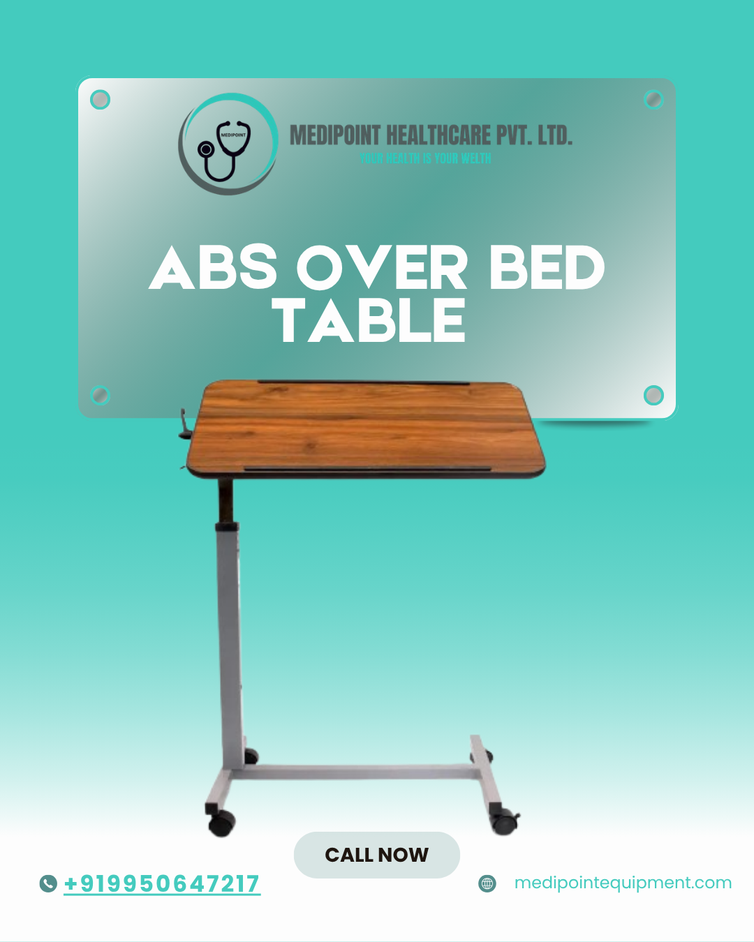 ABS Over Bed Table on Rent in Jaipur